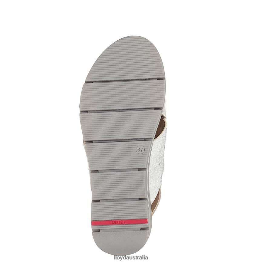 LLOYD Women SUEDE SURFACE SANDALE grey Shoes H6PTLF1252