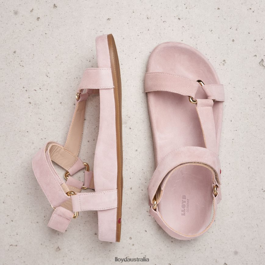 LLOYD Women SUEDE SURFACE SANDALE pink Shoes H6PTLF1236