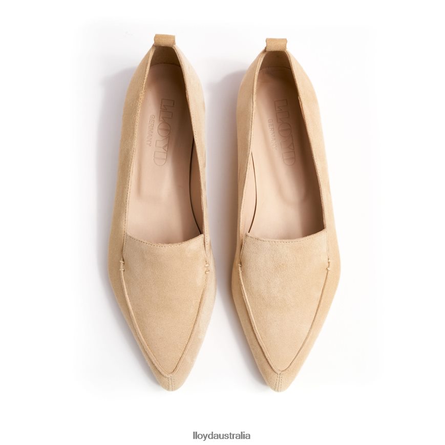 LLOYD Women BALLERINA SLIPPER beige Shoes H6PTLF1260