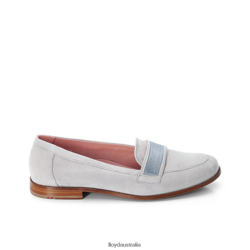 LLOYD Women BALLERINA SLIPPER grey Shoes H6PTLF1101