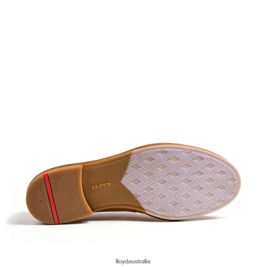 LLOYD Women LEATHER SLIPPER brown Shoes H6PTLF1077