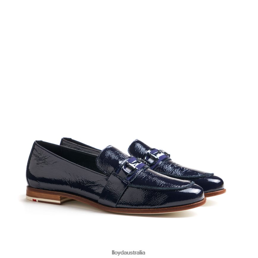 LLOYD Women LOAFER SLIPPER blue Shoes H6PTLF1104