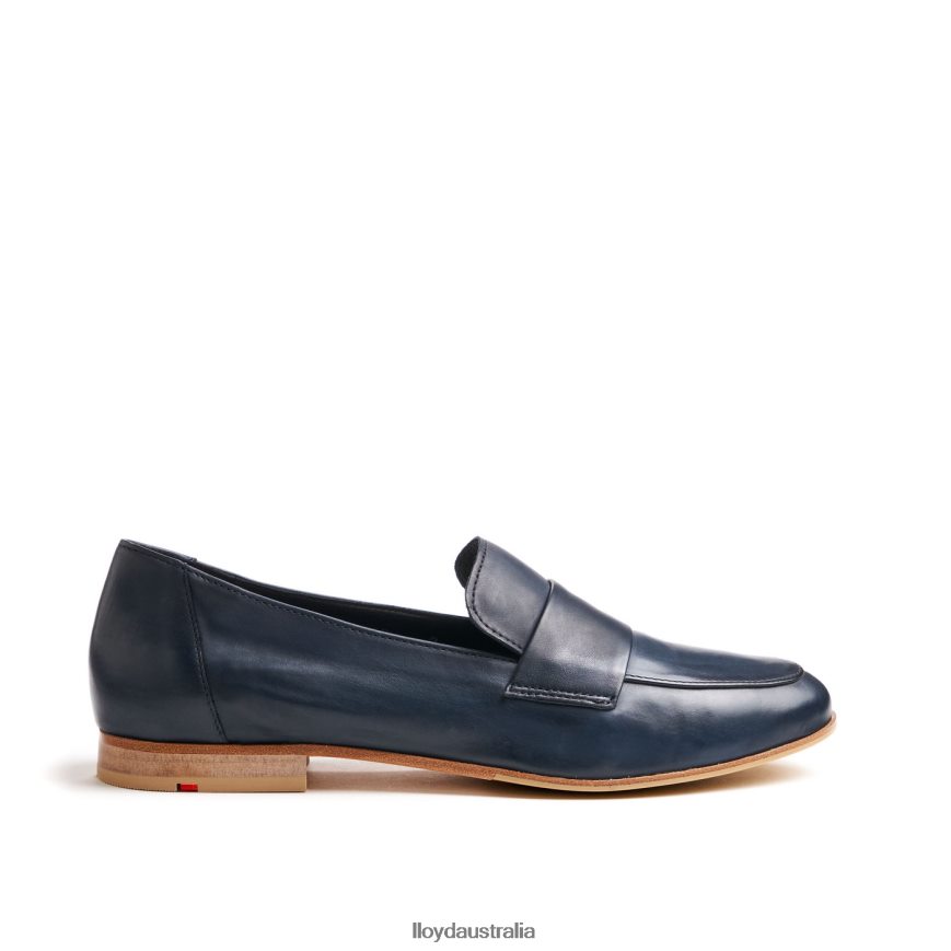 LLOYD Women LOAFER SLIPPER blue Shoes H6PTLF1118