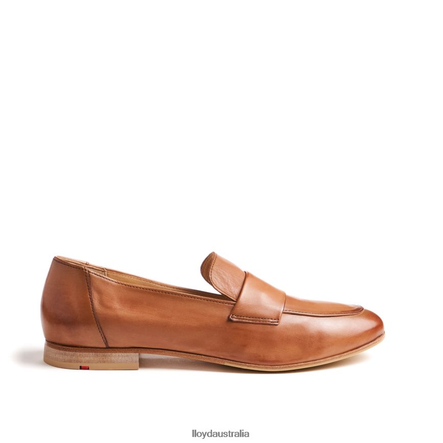 LLOYD Women LOAFER SLIPPER brown Shoes H6PTLF1119
