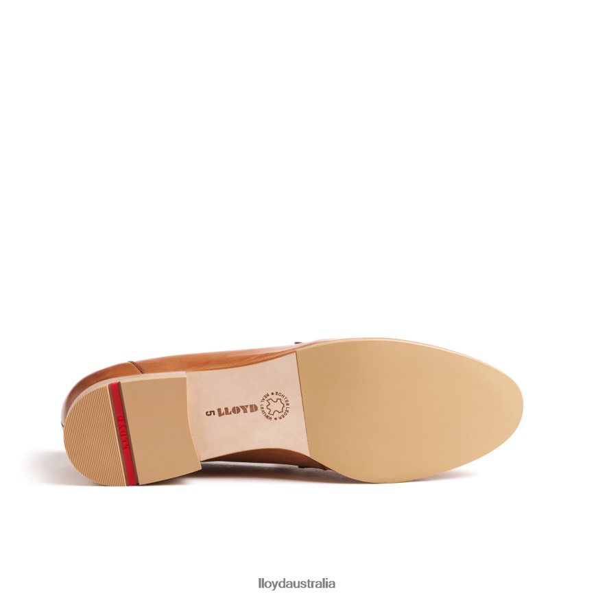 LLOYD Women LOAFER SLIPPER brown Shoes H6PTLF1119