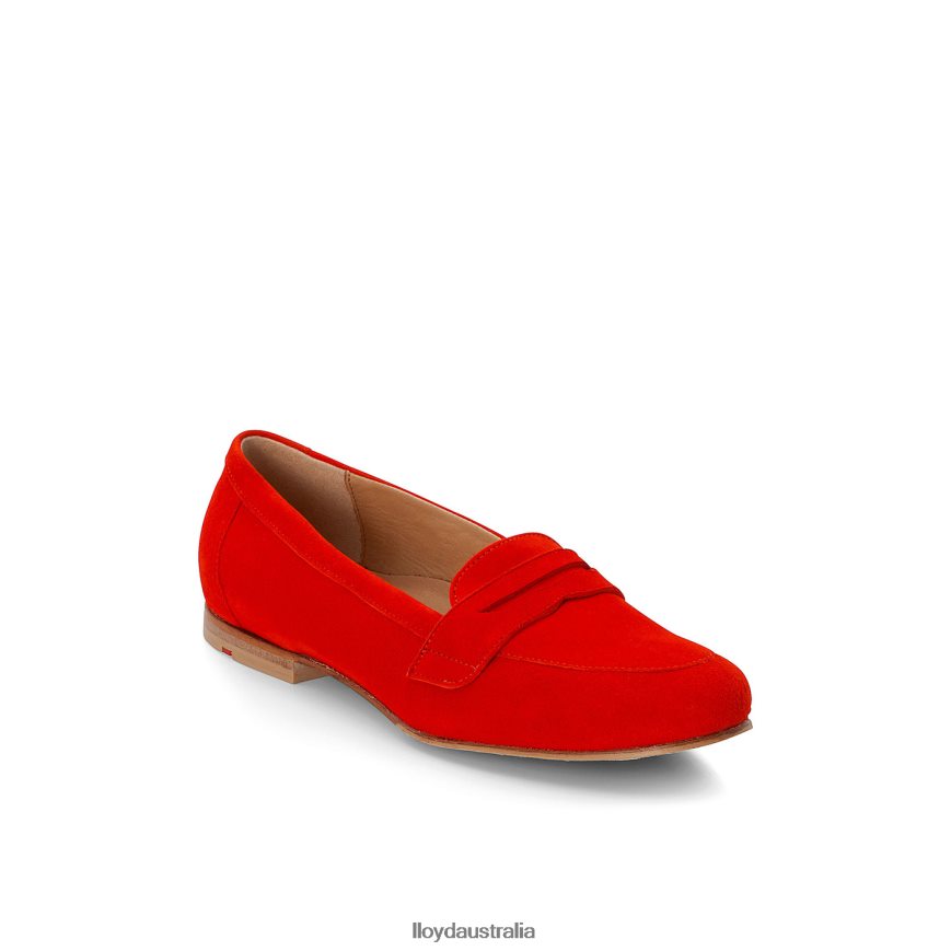 LLOYD Women LOAFER SLIPPER red Shoes H6PTLF1083