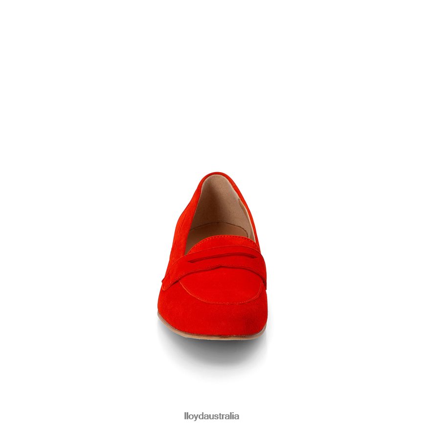 LLOYD Women LOAFER SLIPPER red Shoes H6PTLF1083