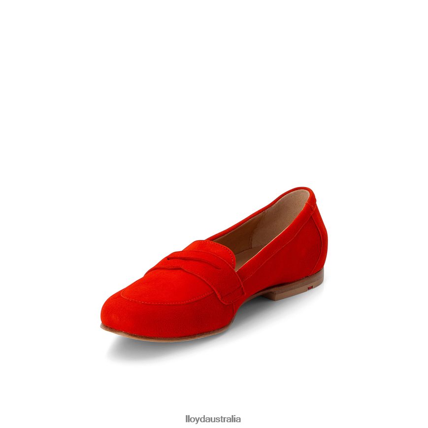 LLOYD Women LOAFER SLIPPER red Shoes H6PTLF1083