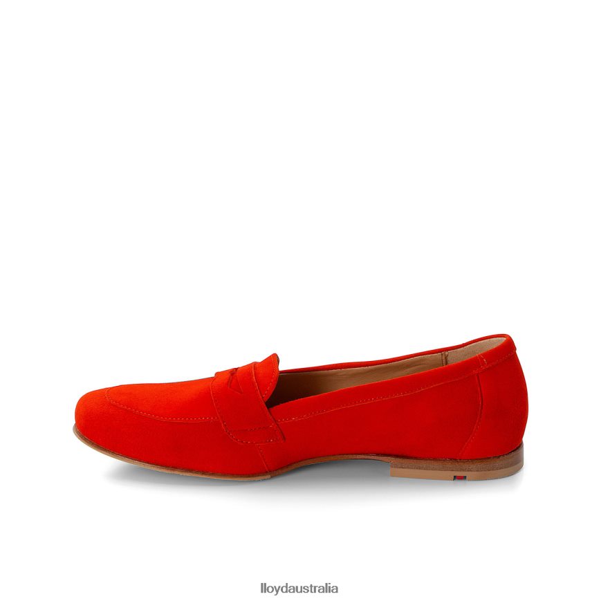LLOYD Women LOAFER SLIPPER red Shoes H6PTLF1083