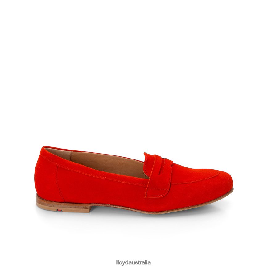 LLOYD Women LOAFER SLIPPER red Shoes H6PTLF1083