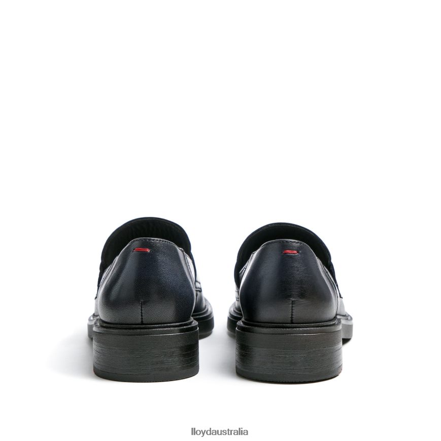 LLOYD Women SLIP ON LEATHER SLIPPER blue Shoes H6PTLF1108