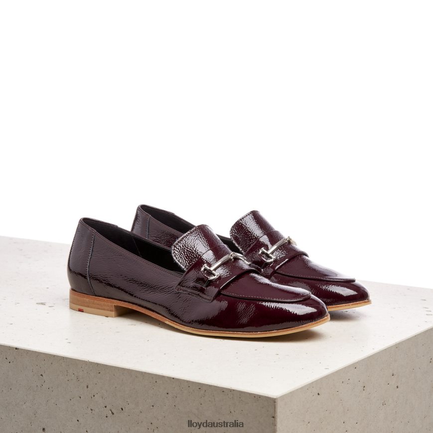 LLOYD Women SLIP ON LEATHER SLIPPER brown Shoes H6PTLF1130