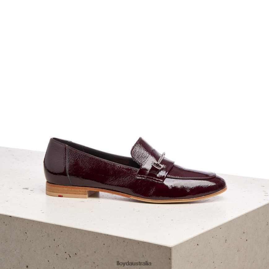 LLOYD Women SLIP ON LEATHER SLIPPER brown Shoes H6PTLF1130