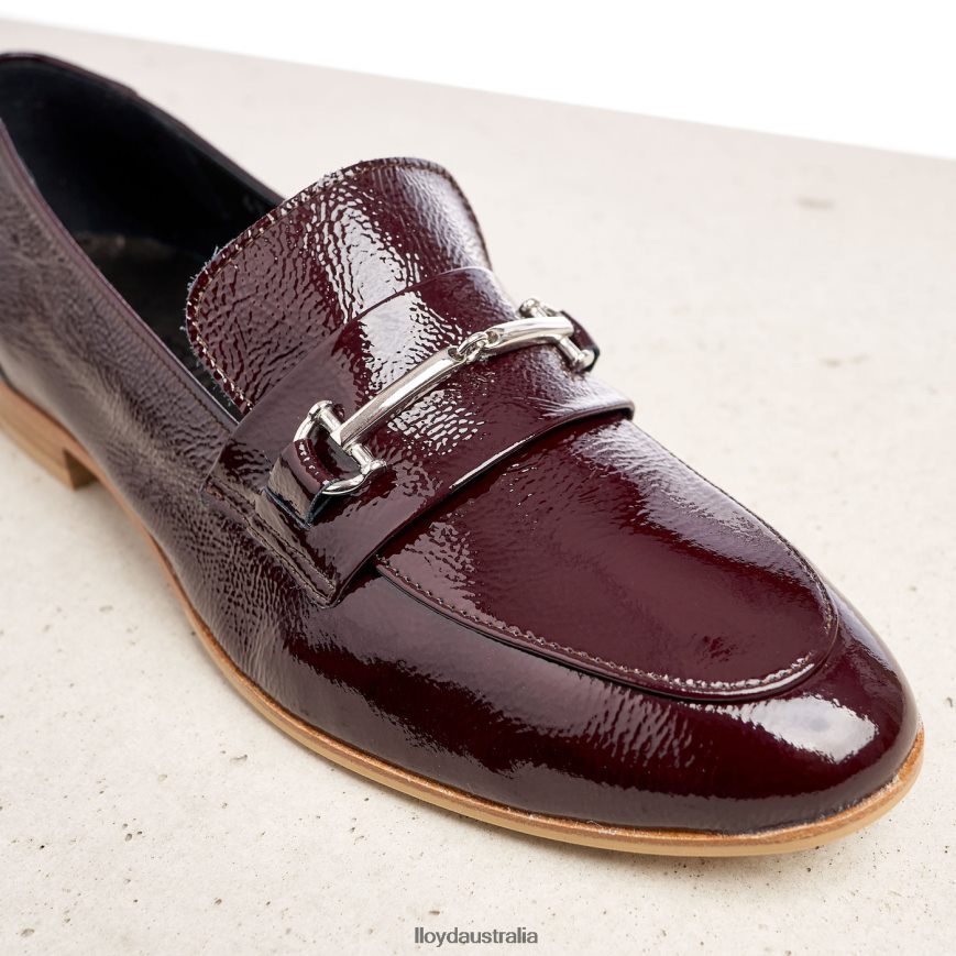 LLOYD Women SLIP ON LEATHER SLIPPER brown Shoes H6PTLF1130