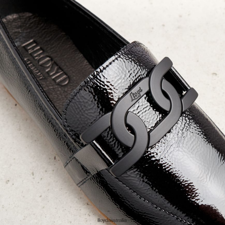 LLOYD Women SLIP-ON SLIPPER black Shoes H6PTLF1072