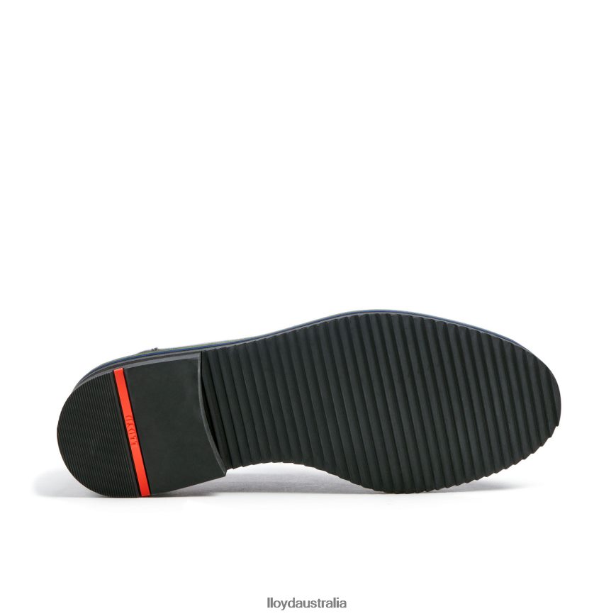 LLOYD Women SMOOTH LEATHER SLIP-ON SLIPPER black Shoes H6PTLF1046