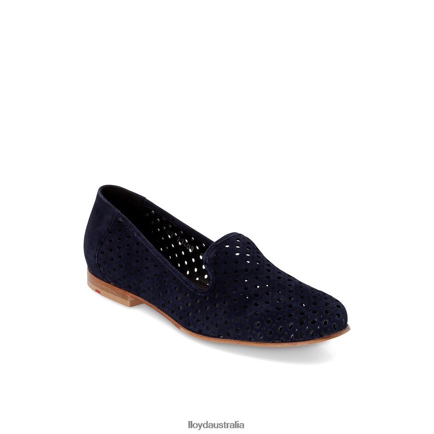 LLOYD Women SUEDE SLIPPER blue Shoes H6PTLF1150