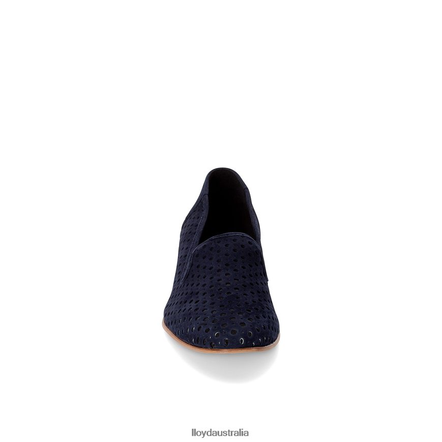 LLOYD Women SUEDE SLIPPER blue Shoes H6PTLF1150