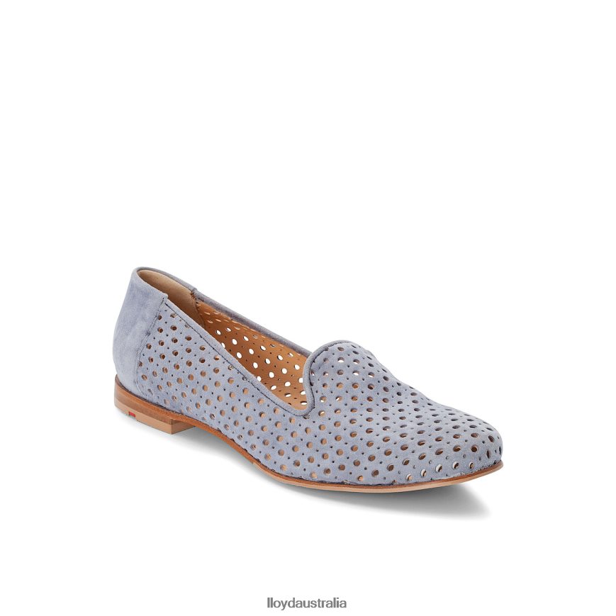 LLOYD Women SUEDE SLIPPER blue Shoes H6PTLF1151
