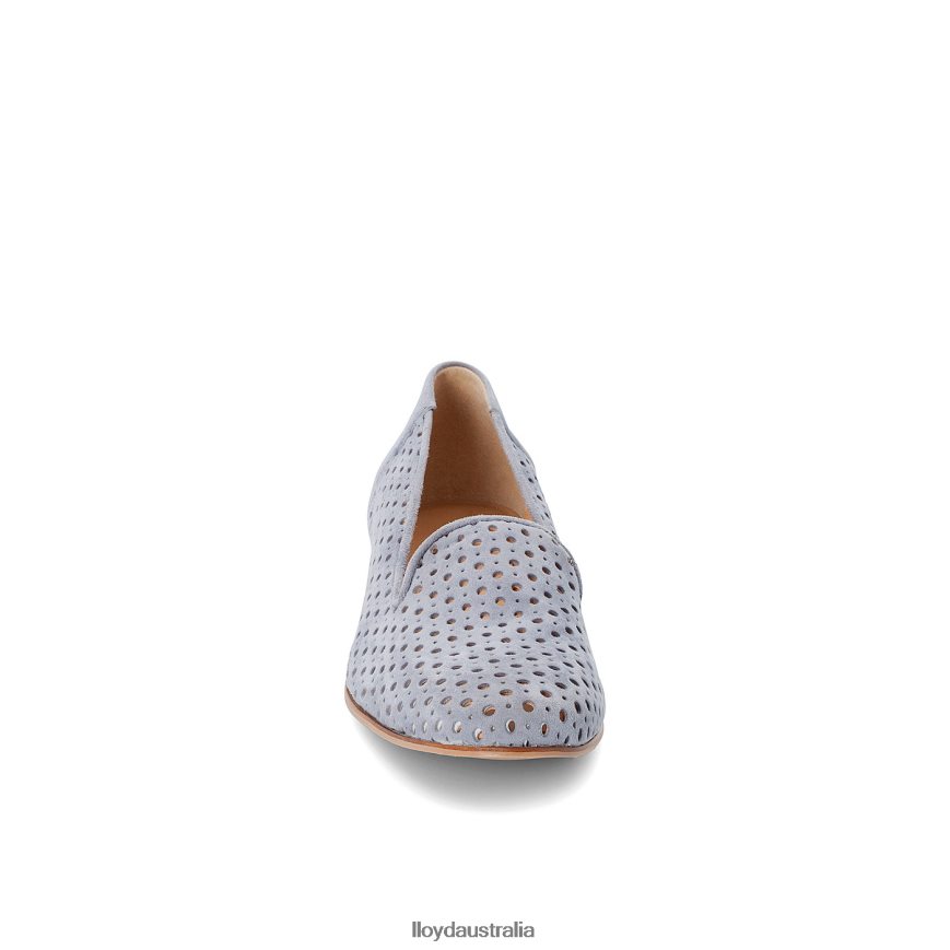 LLOYD Women SUEDE SLIPPER blue Shoes H6PTLF1151
