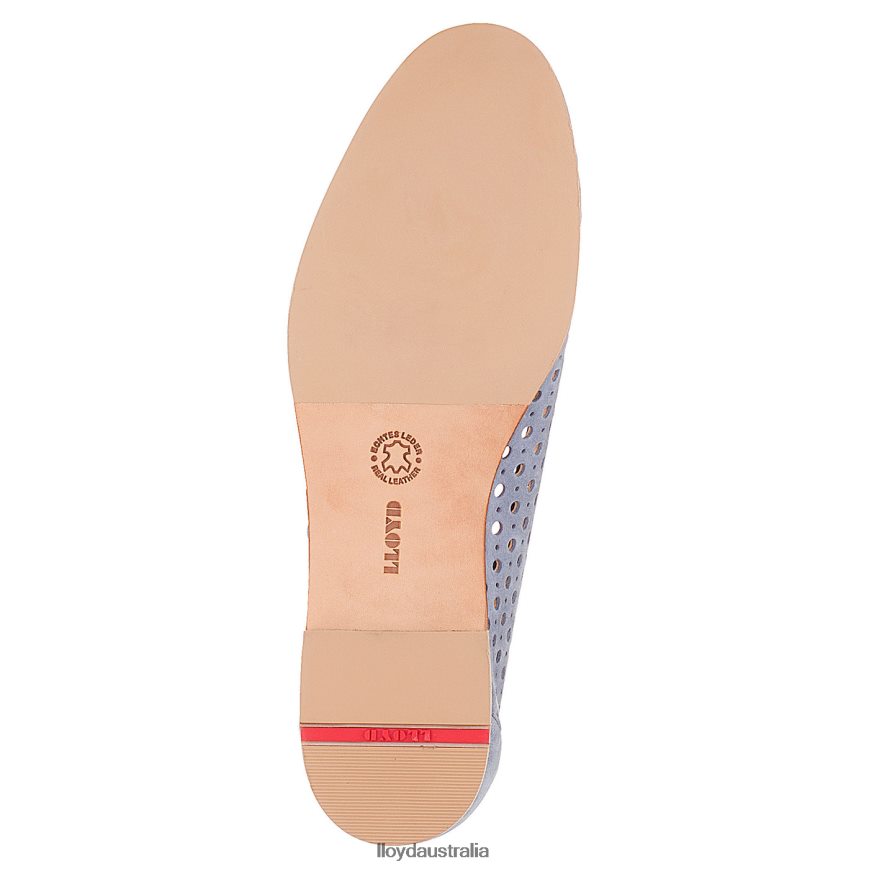 LLOYD Women SUEDE SLIPPER blue Shoes H6PTLF1151