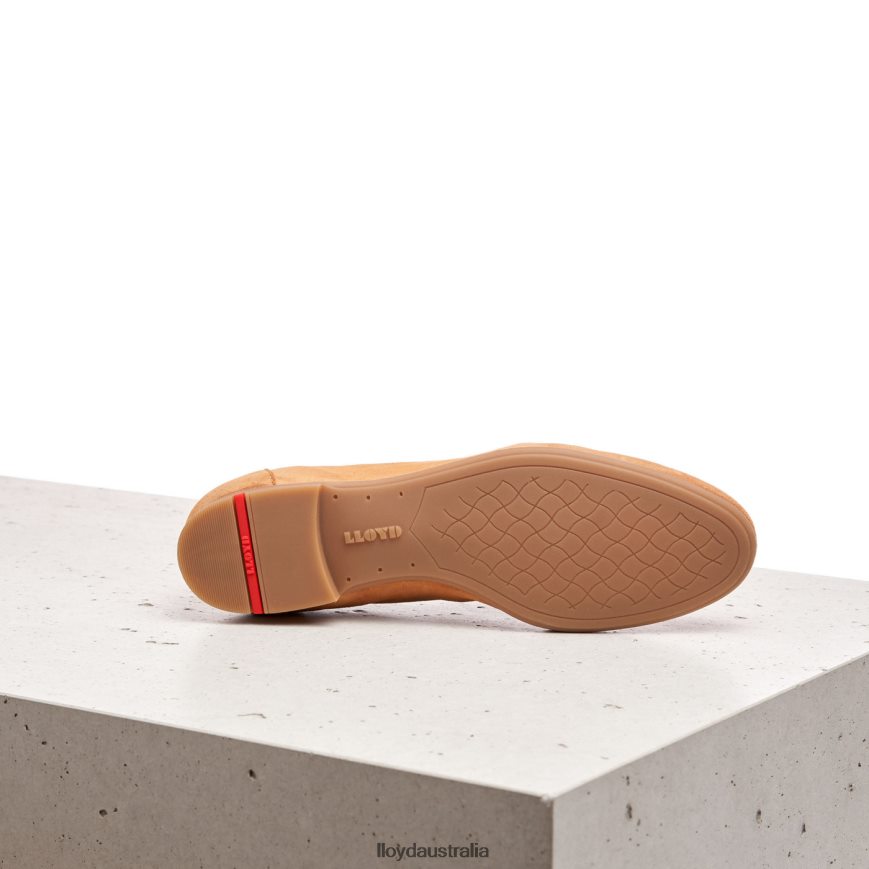 LLOYD Women SUEDE SLIPPER brown Shoes H6PTLF1136