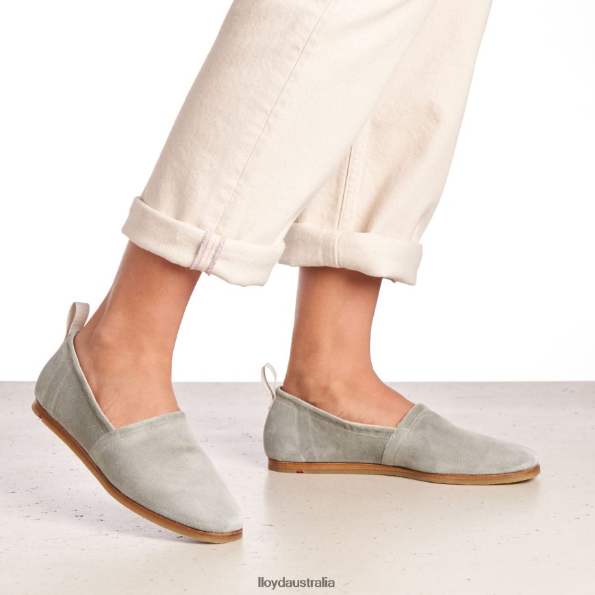 LLOYD Women SUEDE SLIPPER green Shoes H6PTLF1125