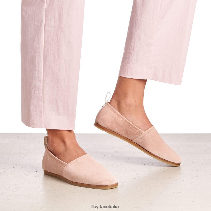 LLOYD Women SUEDE SLIPPER pink Shoes H6PTLF1124