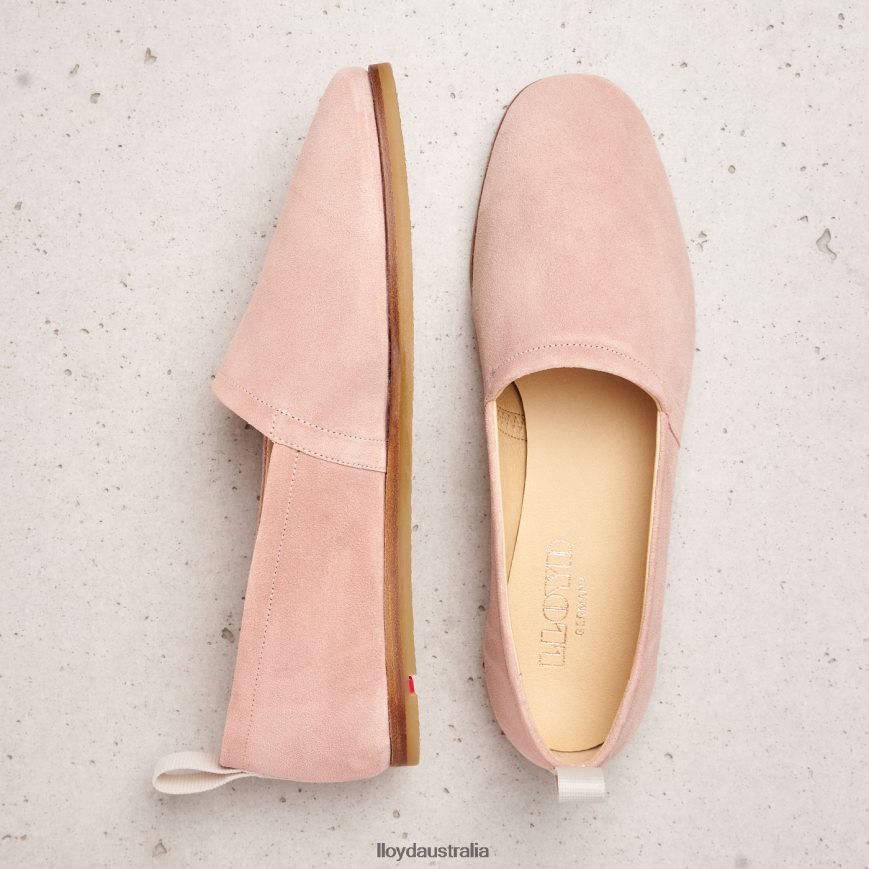 LLOYD Women SUEDE SLIPPER pink Shoes H6PTLF1124