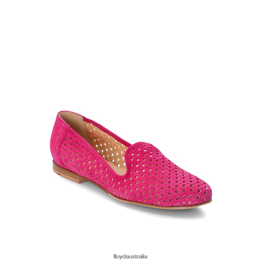 LLOYD Women SUEDE SLIPPER red Shoes H6PTLF1141