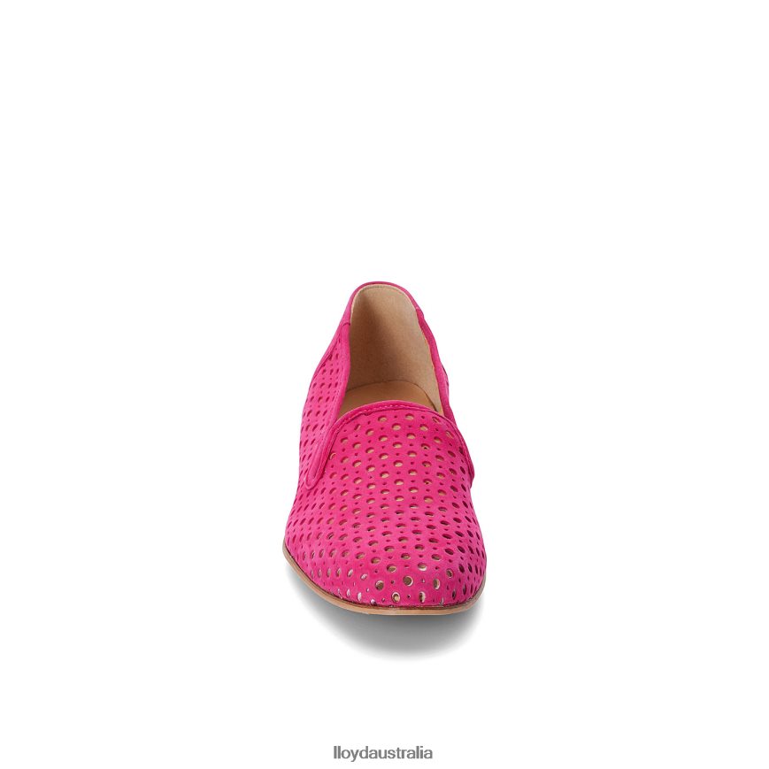 LLOYD Women SUEDE SLIPPER red Shoes H6PTLF1141