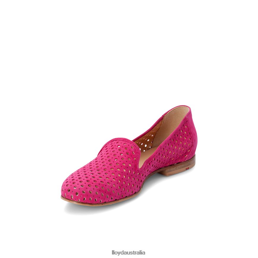 LLOYD Women SUEDE SLIPPER red Shoes H6PTLF1141