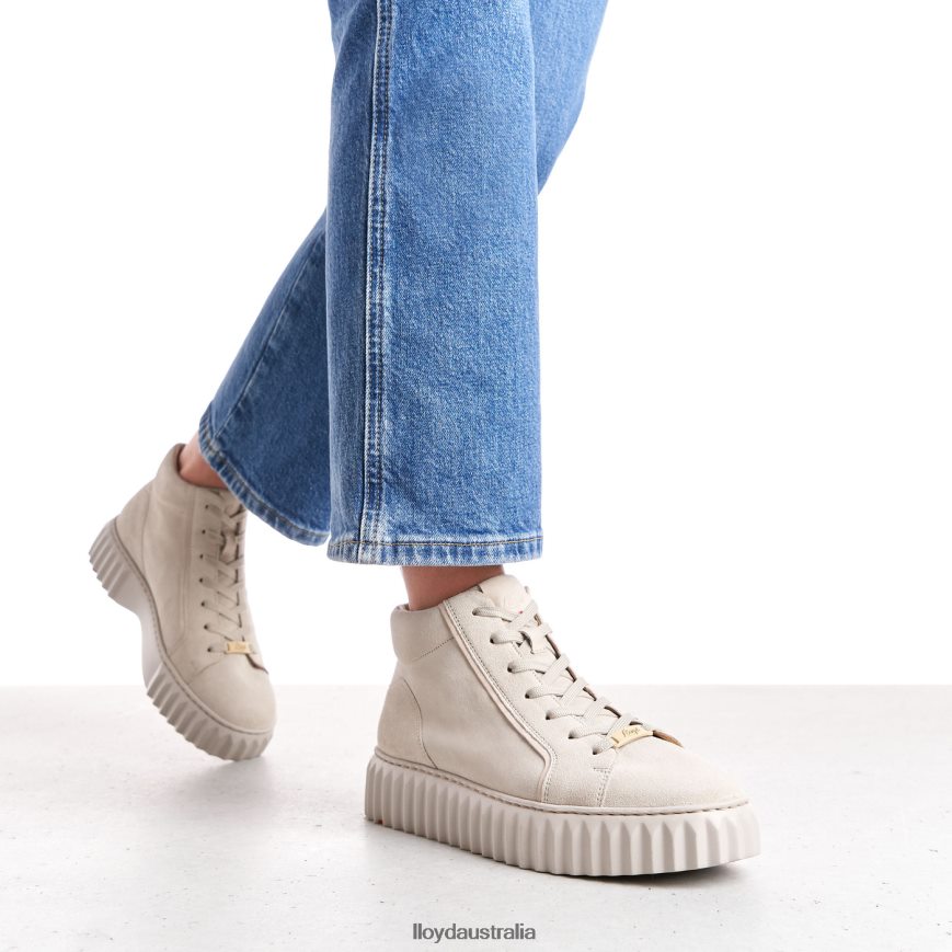 LLOYD Women HIGH TOP SNEAKERS beige Shoes H6PTLF770