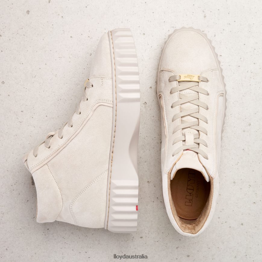 LLOYD Women HIGH TOP SNEAKERS beige Shoes H6PTLF770