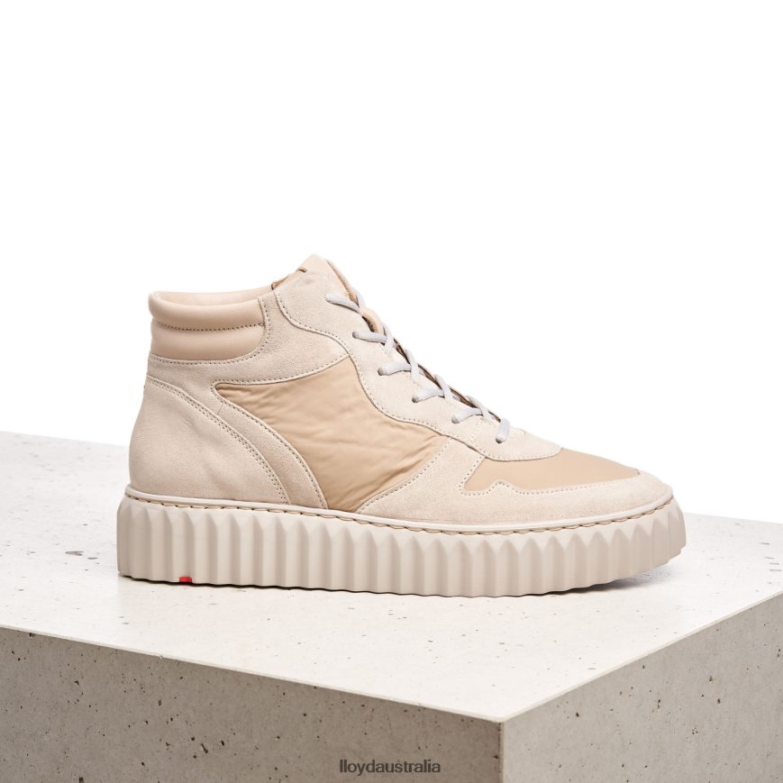 LLOYD Women HIGH TOP SNEAKERS beige Shoes H6PTLF785