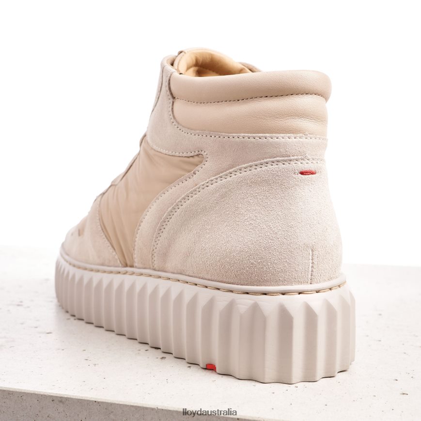 LLOYD Women HIGH TOP SNEAKERS beige Shoes H6PTLF785