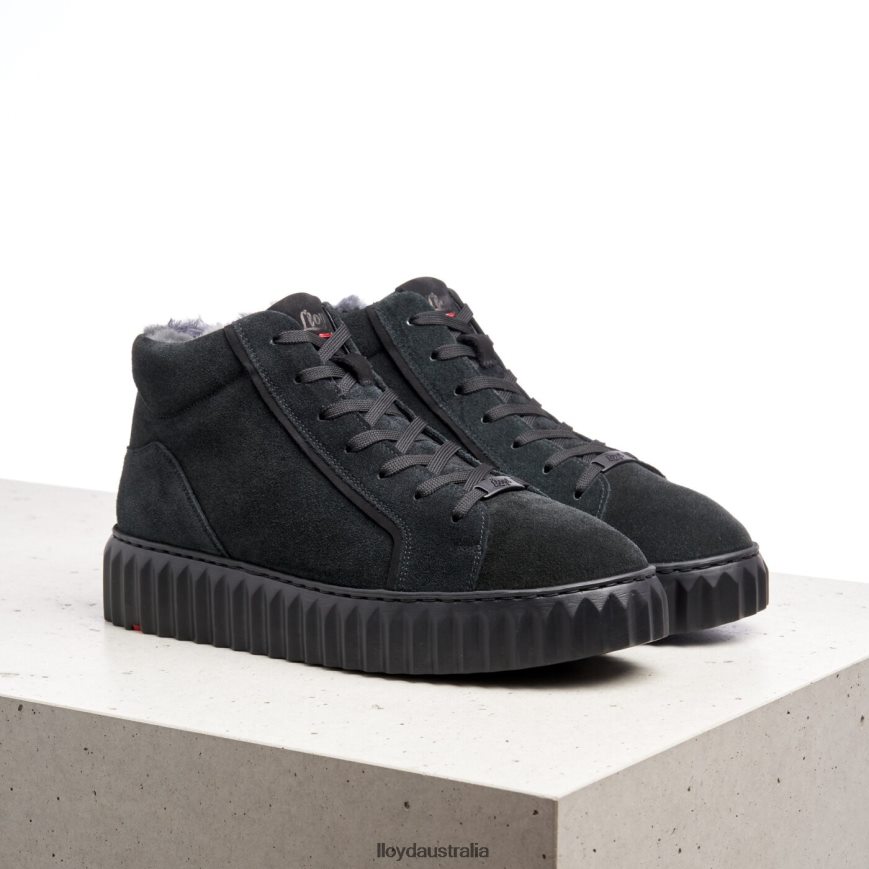 LLOYD Women HIGH TOP SNEAKERS black Shoes H6PTLF776