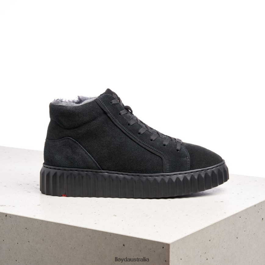 LLOYD Women HIGH TOP SNEAKERS black Shoes H6PTLF776