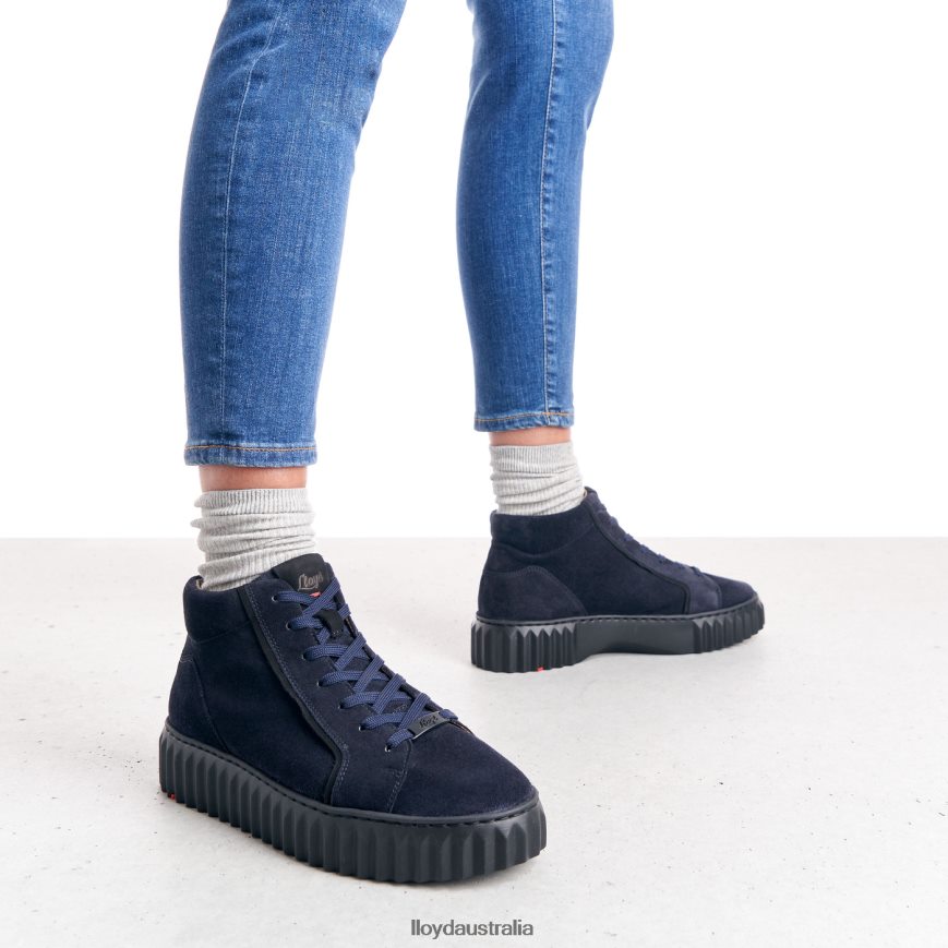 LLOYD Women HIGH TOP SNEAKERS blue Shoes H6PTLF811