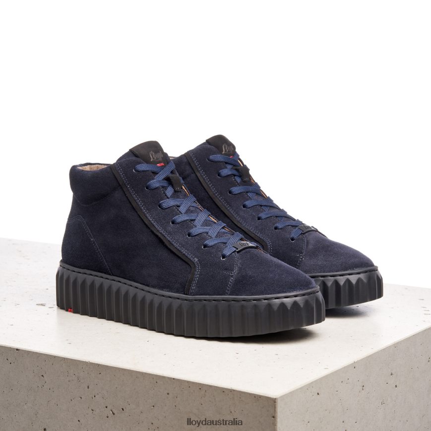 LLOYD Women HIGH TOP SNEAKERS blue Shoes H6PTLF811