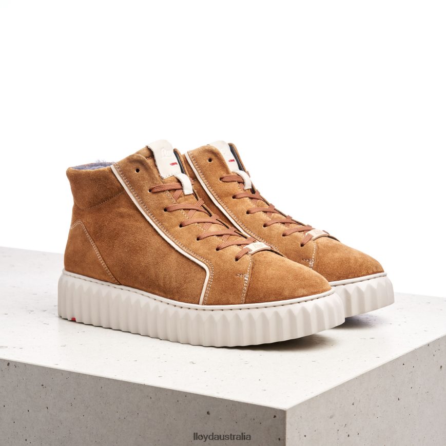 LLOYD Women HIGH TOP SNEAKERS brown Shoes H6PTLF777