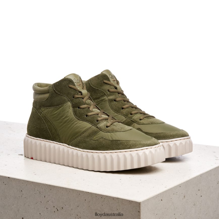 LLOYD Women HIGH TOP SNEAKERS green Shoes H6PTLF769
