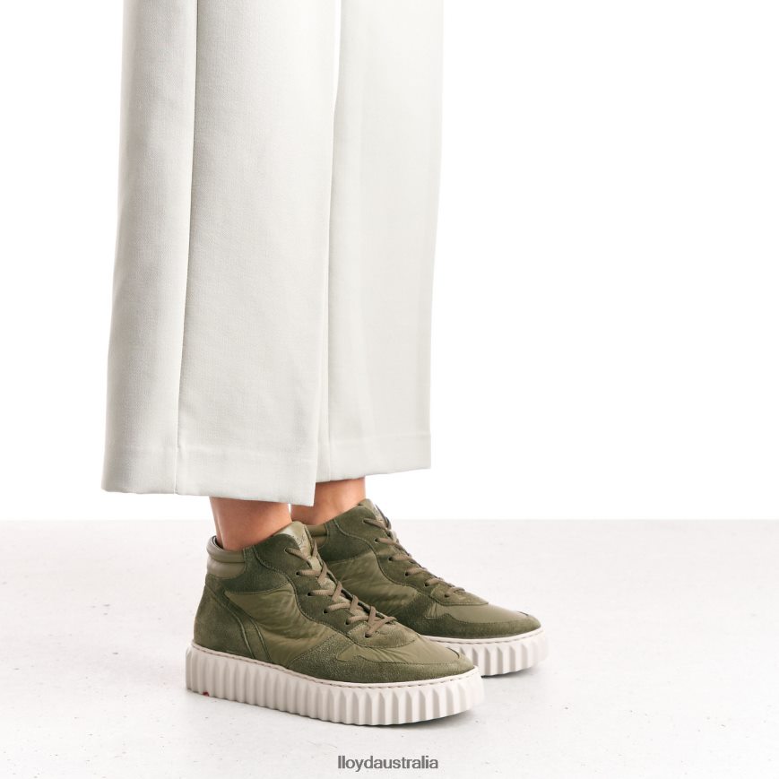 LLOYD Women HIGH TOP SNEAKERS green Shoes H6PTLF769
