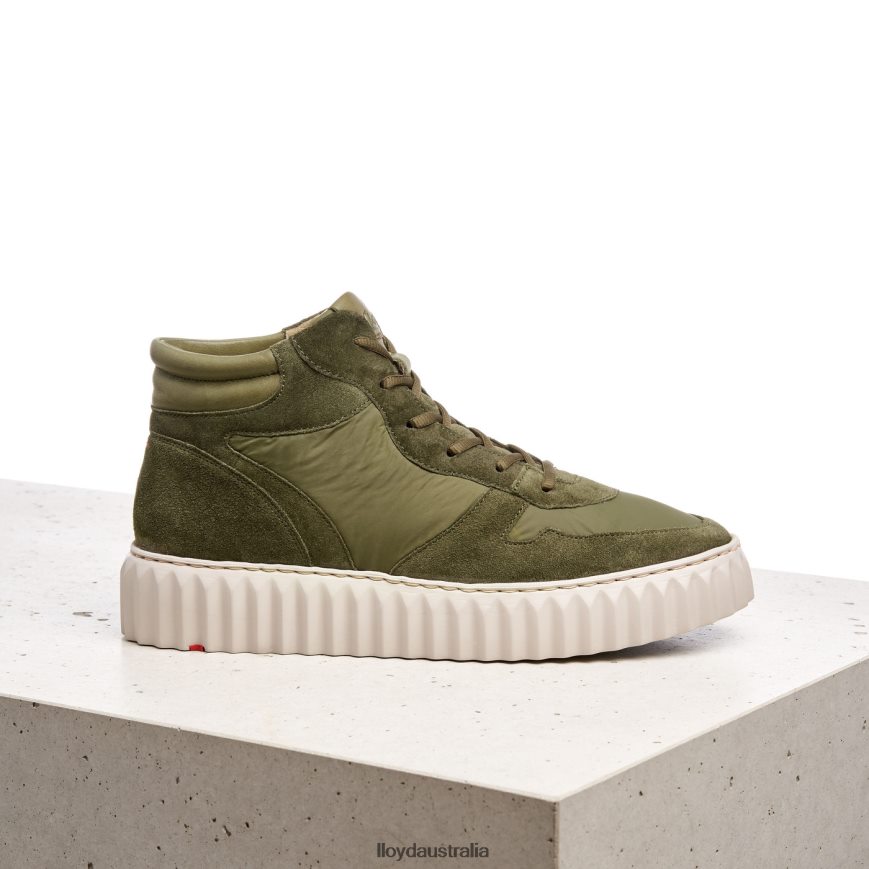 LLOYD Women HIGH TOP SNEAKERS green Shoes H6PTLF769
