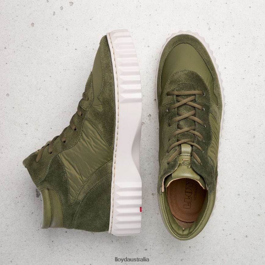 LLOYD Women HIGH TOP SNEAKERS green Shoes H6PTLF769