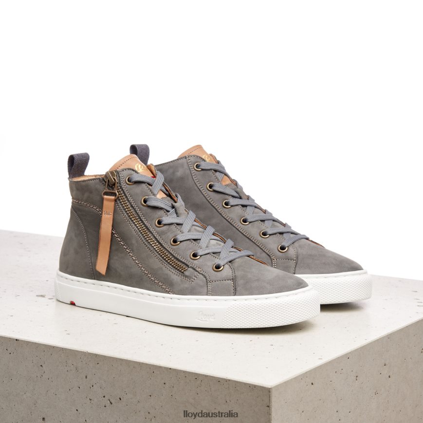 LLOYD Women HIGH TOP SNEAKERS grey Shoes H6PTLF873