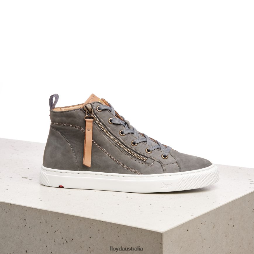 LLOYD Women HIGH TOP SNEAKERS grey Shoes H6PTLF873