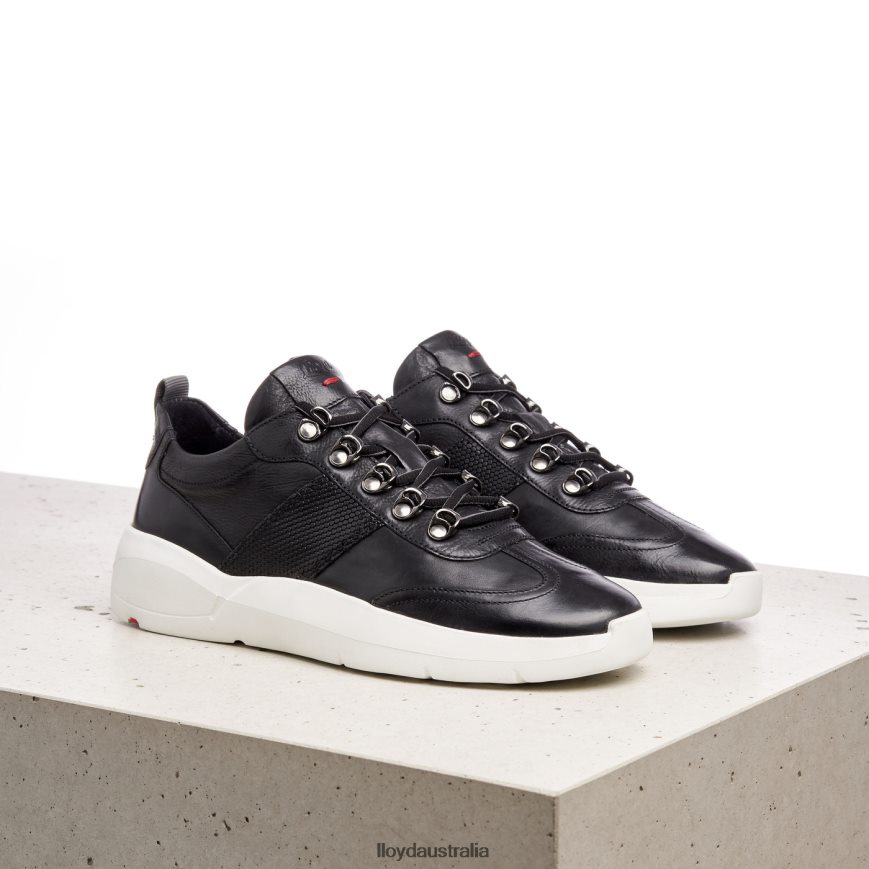 LLOYD Women LOW TOP SNEAKERS black Shoes H6PTLF813