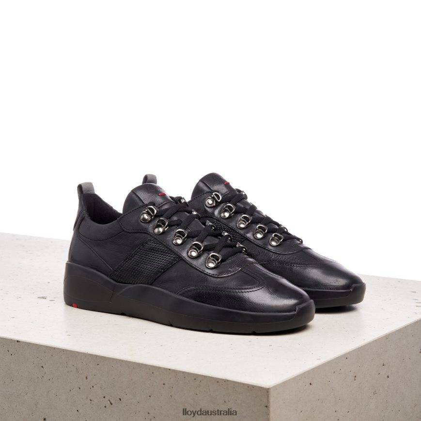 LLOYD Women LOW-TOP SNEAKERS black Shoes H6PTLF849