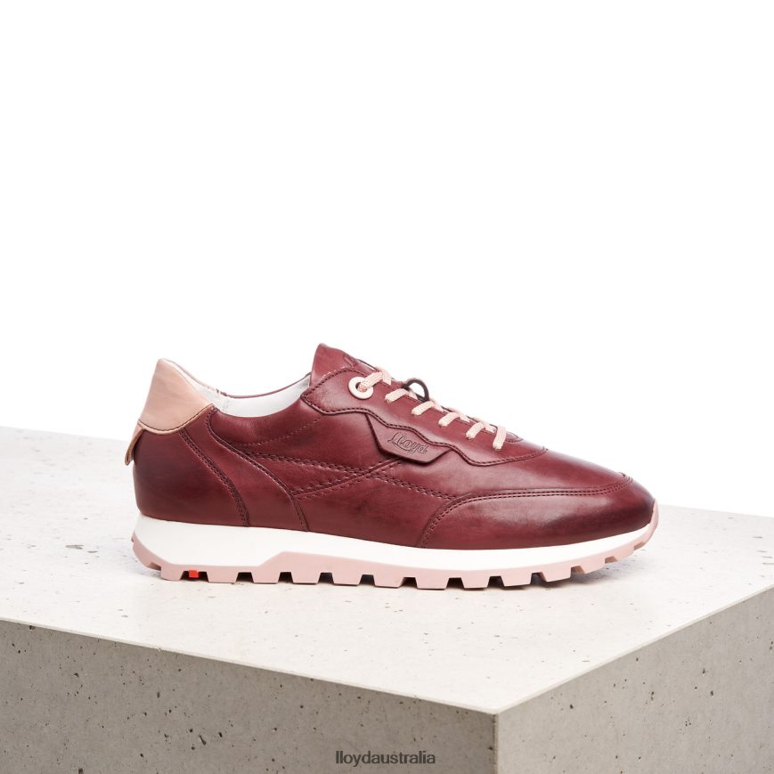 LLOYD Women LOW-TOP SNEAKERS red Shoes H6PTLF803